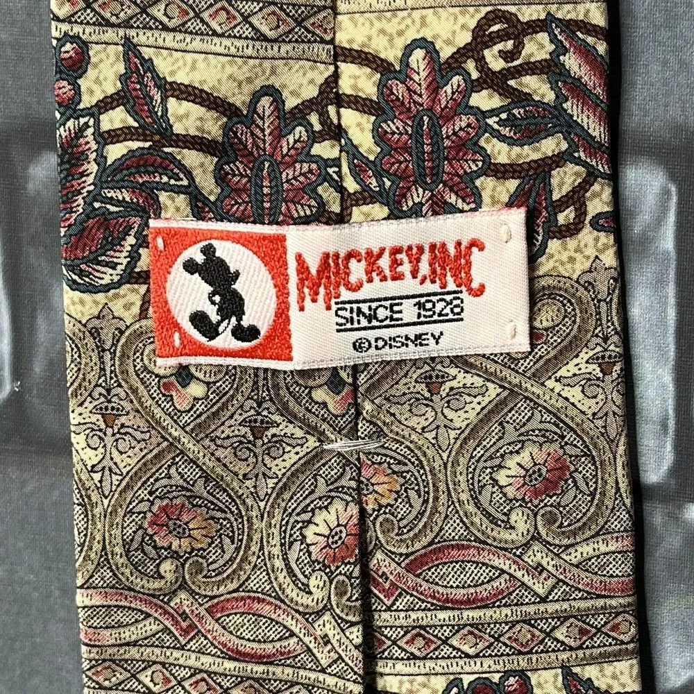 Vintage Mickey Inc Disney‎ Tie Mickey Mouse